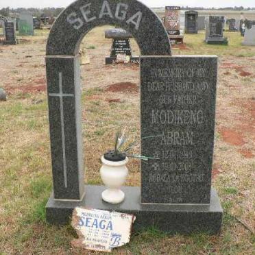 SEAGA Modikeng Abram 1949-2008