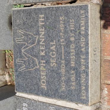 SEGAL Joseph Kenneth 1904-1975