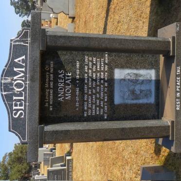 SELOMA Andreas Molate 1940-1997