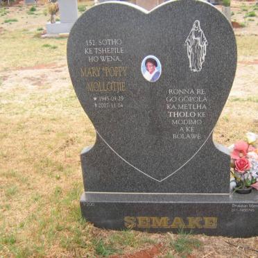 SEMAKE Mary Mollotjie 1945-2007