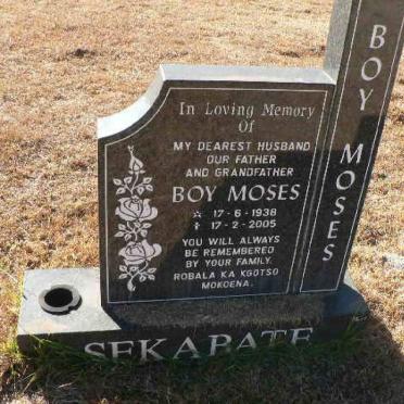 SEKABATE Boy Moses 1938-2005