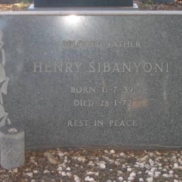 SIBANYONI Henry 1939-1972
