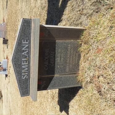 SIMELANE Caroline Gebasi 1966-2006