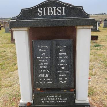 SIBISI James Melusi 1962-2003