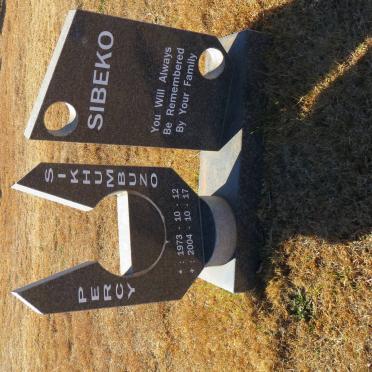 SIBEKO Percy Sikhumbuzo 1973-2004
