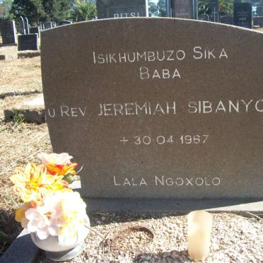 SIBANYONI Jeremiah -1967