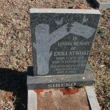 SIBEKO Enmo Ntsoaki 1970-1970