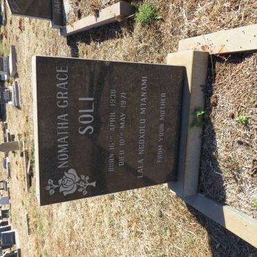 SOLI Nomatha Grace 1938-1971