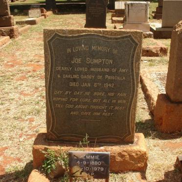 SUMPTON Joe -1942 :: SUMPTON Memmie 1880-1979