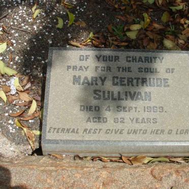 SULLIVAN Joseph -1938 &amp; Mary Gertrude -1969