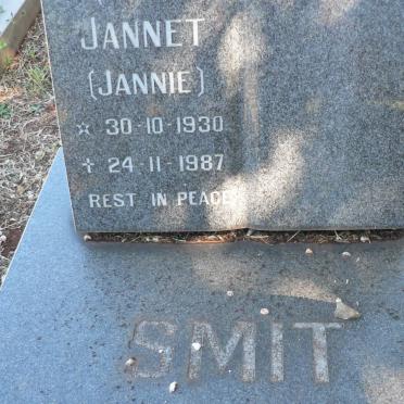 SMIT Jannet 1930-1987