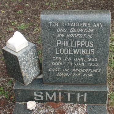 SMITH Phillippus Lodewikus 1955-1955