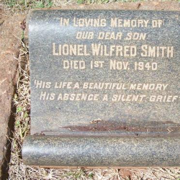 SMITH Lionel Wilfred -1940