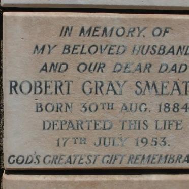 SMEATON Robert Gray 1884-1953