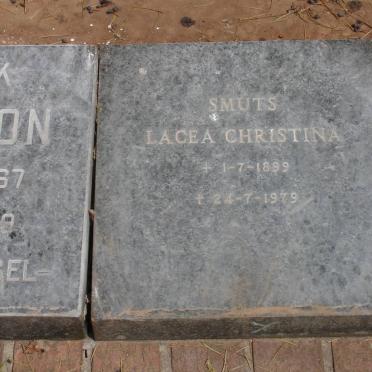 SMUTS Lacea Christina 1899-1979