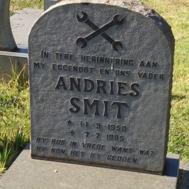SMIT Andries 1950-1985