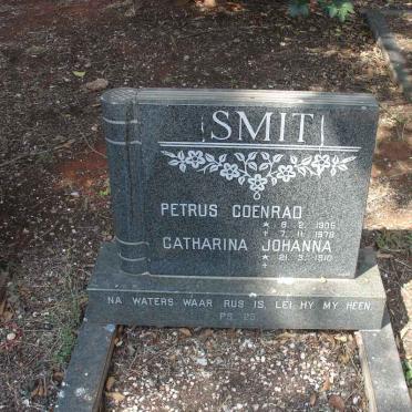SMITH Petrus Coenrad 1906-1978 &amp; Catharina Johanna 1910-