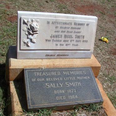 SMITH James Nicol -1933 &amp; Sally 1877-1964