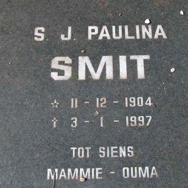 SMIT S.J. Paulina 1904-1977