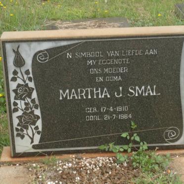 SMAL Martha J. 1910-1964