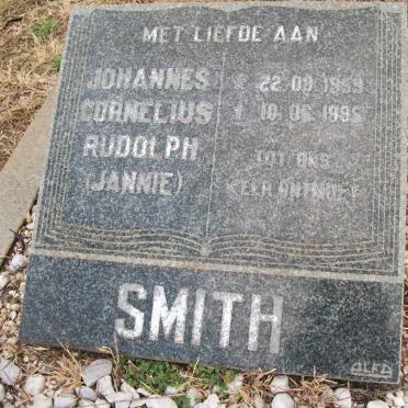 SMITH Johannes Cornelius Rudolph 1899-1995