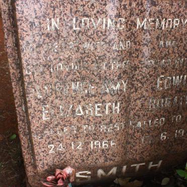 SMITH Edwin Horatio-1971 &amp; Florence Amy Elizabeth -1966
