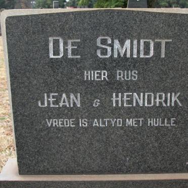 SMIDT Hendrik, de &amp; Jean