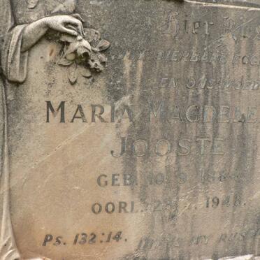 SNYMAN Johannes Petrus -1938 :: JOOSTE Paulus M. 1879-1959 :: JOOSTE Maria Magdelena 1884-1948