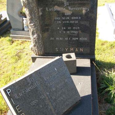 SNYMAN 1959-1983 :: SNYMAN Pierre 1962-1984