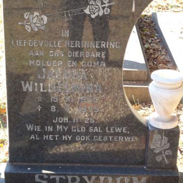 STRYDOM Jacoba Wilhelmina 1905-1979