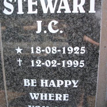 STEWART J.C. 1925-1995