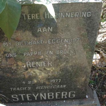 STEYNBERG Renier 1949-1977