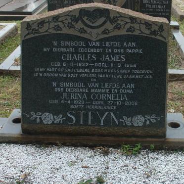 STEYN Charles James 1922-1956 &amp; Jurina Cornelia 1929-2006