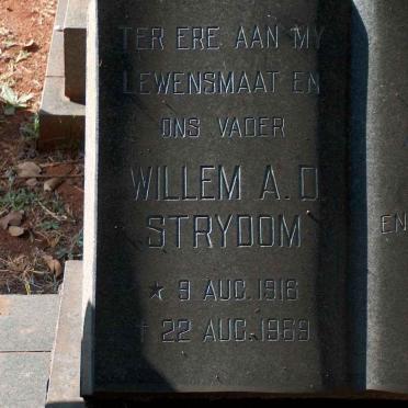 STRYDOM Willem A.D. 1916-1969