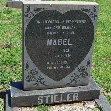 STIELER Mabel 1909-1990