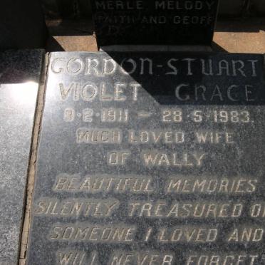 STUART Violet Grace, Gordon 1911-1983