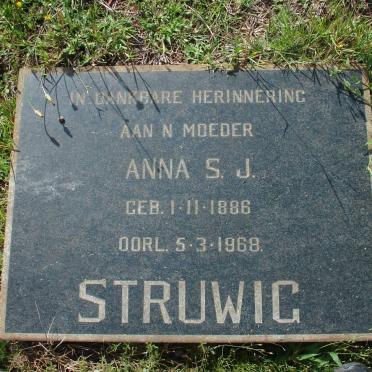 STRUWIG Anna S.J.. 1886-1968