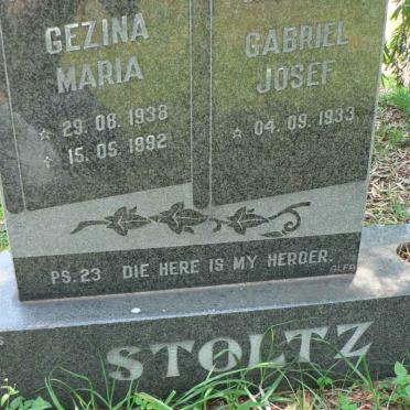 STOLTZ Gabriel Josef 1933- &amp; Gezina Maria 1938-1992