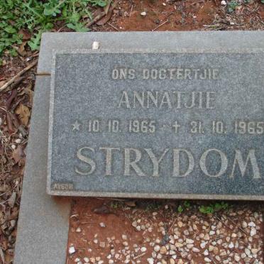 STRYDOM Annatjie 1965-1965