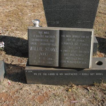 STONE Willie 1910-1997