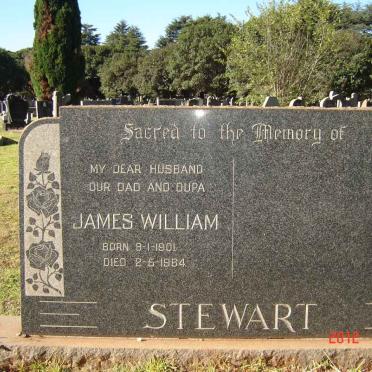 STEWART James William 1901-1964
