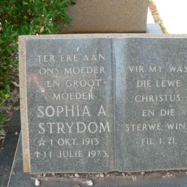 STRYDOM Sophia A. 1913-1973