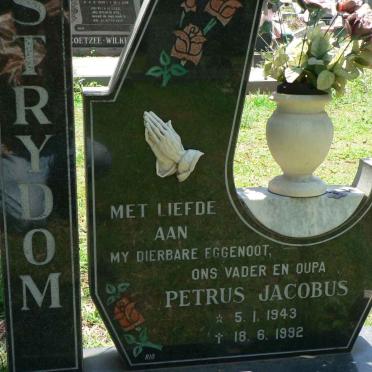 STRYDOM Petrus Jacobus 1943-1992