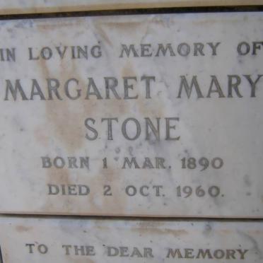 STONE Margaret Mary 1890-1960