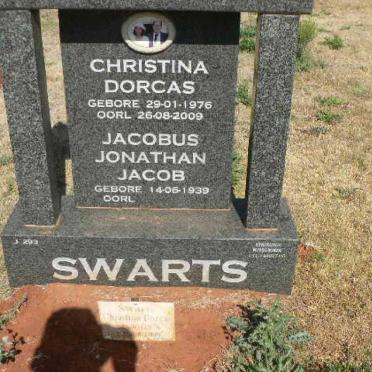 SWARTS Jacobus Jonathan Jacob 1939- &amp; Christina Dorcas 1976-2009