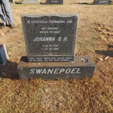 SWANEPOEL Johanna S.H. 1915-1996