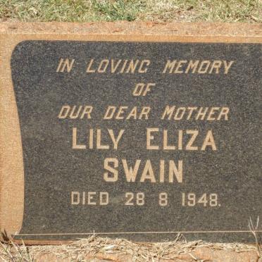 SWAIN Lily Eliza -1948