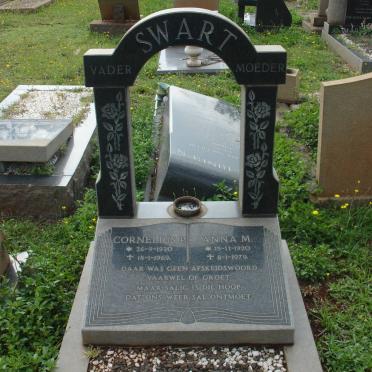 SWART Cornelius P. 1920-1969 &amp; Anna M. 1920-1979