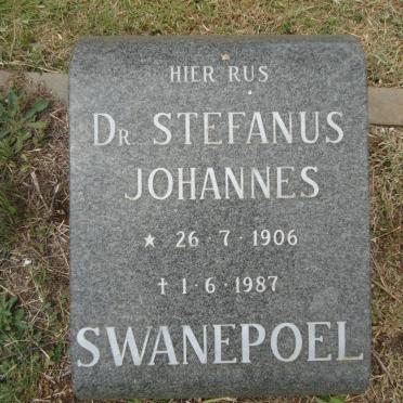 SWANEPOEL Stefanus Johannes 1906-1987