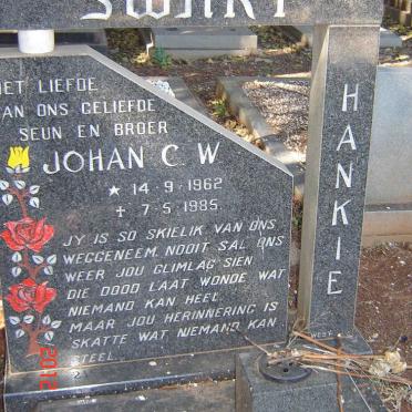 SWART Johan C.W. 1962-1985